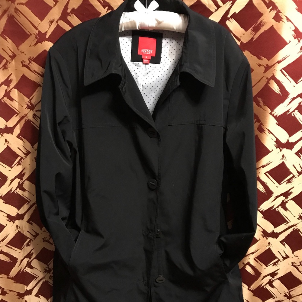 Rain Coat / Spring Jacket Black